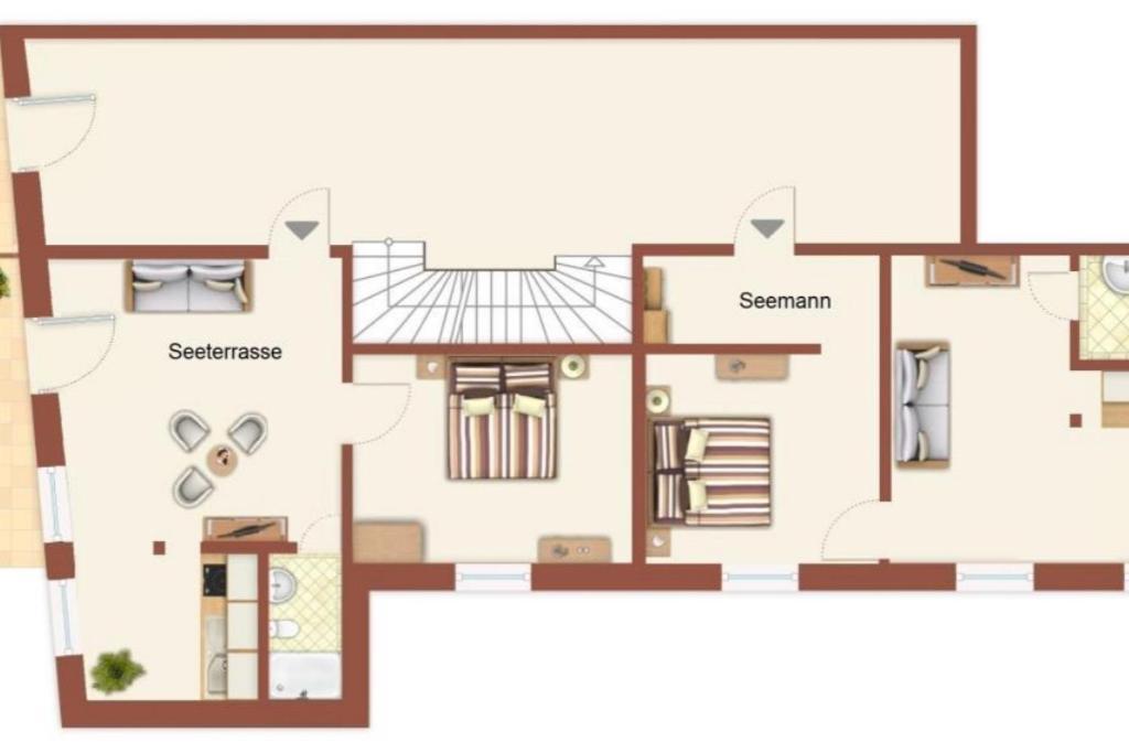 Ferienwohnung Seeterrasse Rostock Eksteriør bilde